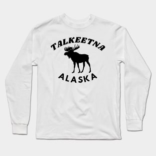 Talkeetna Alaska Moose Long Sleeve T-Shirt